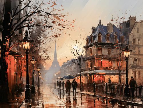 Paris Montmartre sur Kees van den Burg
