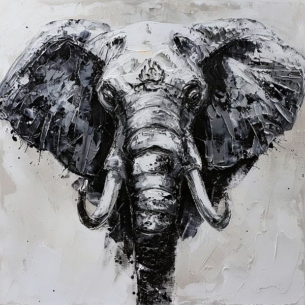 Elefant von Poster Art Shop