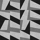 Textile linen neutral geometric minimalist art VIII by Dina Dankers thumbnail