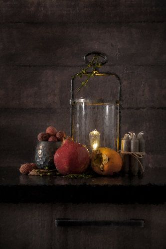 Still life by Digitale Schilderijen