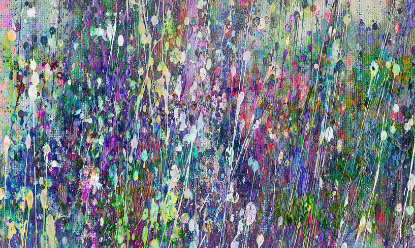 Song of grasses and colours 3 vari by Claudia Gründler