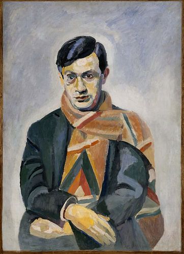 Porträt Tristan Tzara von Robert Delaunay