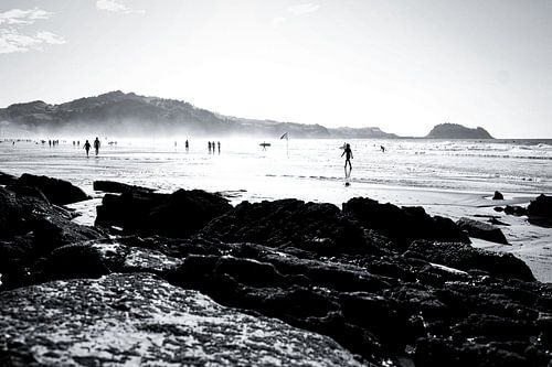 Szene an der Atlantikküste