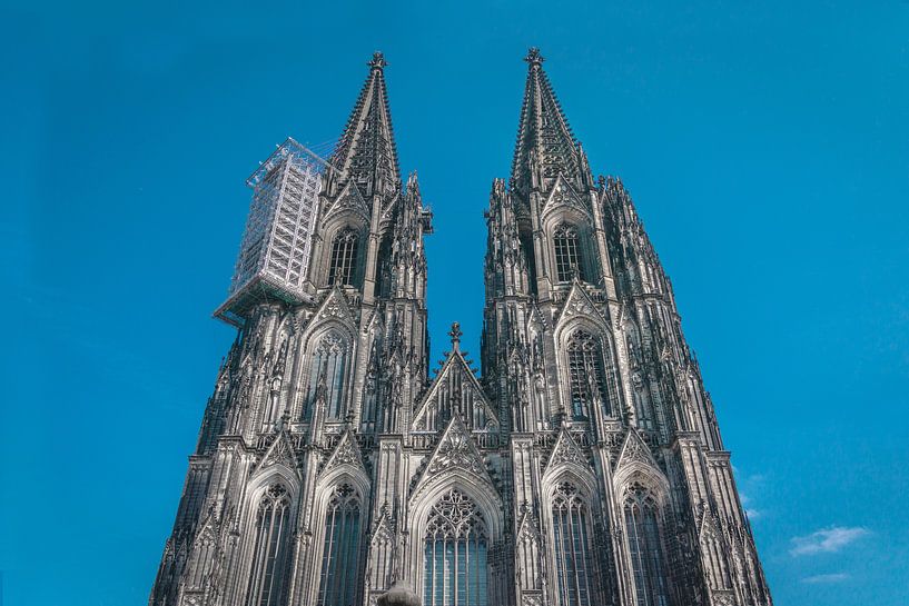 Cologne Cathedral Dom Front von Mario van Middendorf
