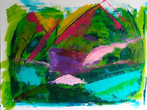 Land des Grüns von Yvonne Bronkhorst