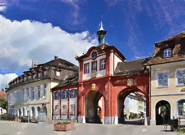 Emmendingen Stadspoort ART 2.0 van Ingo Laue