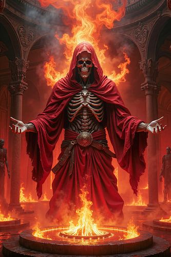 DIABRITUS - Magere Hein bij een duivels ritueel