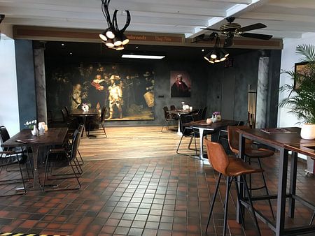 Autoportrait avec deux cercles, Rembrandt van Rijn