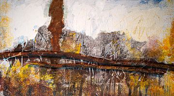 Branch with rust by Klaus Heidecker