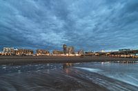 Threatening sky above Scheveningen