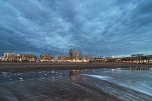 Threatening sky above Scheveningen