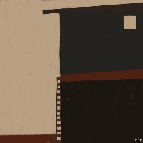 Het huis (19) Groenhout.