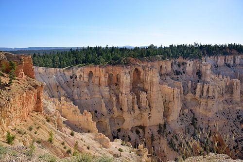 Randpad van Bryce point naar Inspiration point