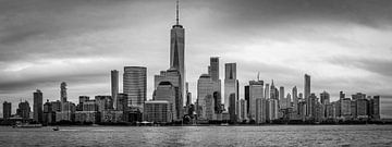 Manhattan, New York Skyline van Freek van Oord