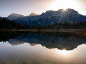 Lever de soleil sur le lac de Lutten par Andreas Müller Aperçu