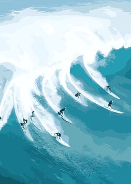 Surfen van Kosan Can