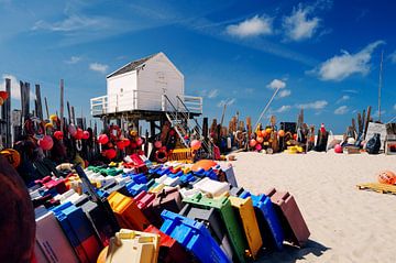 Juttershuisje op Vlieland: gevonden voorwerpen