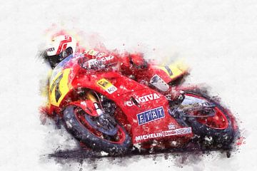 Eddie Lawson, Cagiva van Theodor Decker