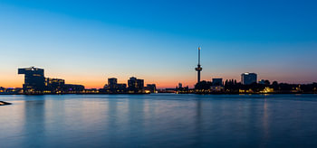 Skyline Rotterdam with Euromast