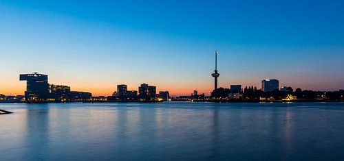 Skyline Rotterdam met Euromast