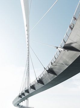 Curved bridge