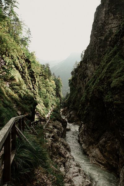 Lammerklamm, gorge fluviale étroite à Scheffau par Marjolijn Barten