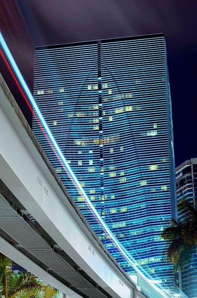 Miami Skyline by Mark den Hartog
