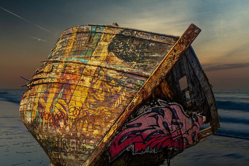 Boat Graveyard by Lucas De Beleyr