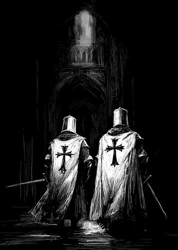 Kruisvaarders in de kathedraal