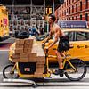 Yellow cab New York City van Ralf Linckens