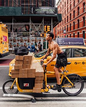 Yellow cab New York City