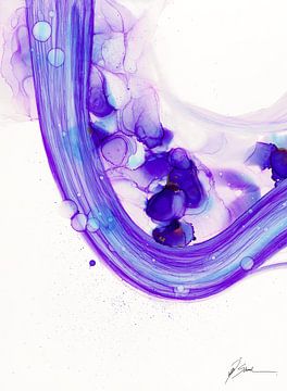 Abstract purple / Collection "Mother" (partie 1) sur Ichi rosine