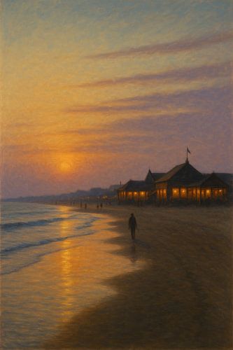 Serene Scheveningen Beach