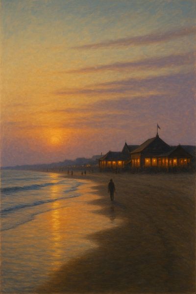 Serene Scheveningen Beach by Travel Shop