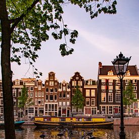 Gouden uurtje in Amsterdam van Nika Heijmans