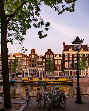 Goldene Stunde in Amsterdam von Nika Heijmans