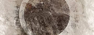 Erdiger Mond von Mad Dog Art