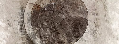 Erdiger Mond von Mad Dog Art