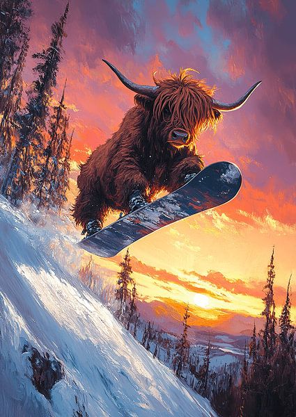 Scottish Highland cattle by Niklas Maximilian