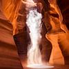Magical ray of light in Antelope Canyon USA by Patrick van Os