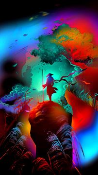 Krijger van het spectrum van P U F F Y