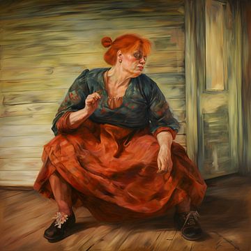 The red-haired neighbour by Heike Hultsch