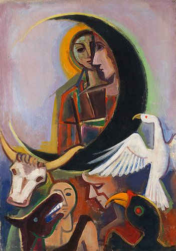 Karl Hofer, Lune noire, 1948