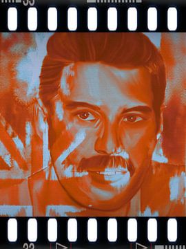 Freddie Mercury Pop Art PUR  by Felix von Altersheim