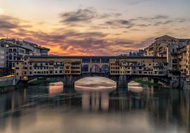 Ponte Vecchio Florence  by Mario Calma