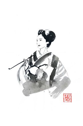 rokende geisha
