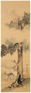 Kawanabe Kyōsai - Drei Heiligtümer