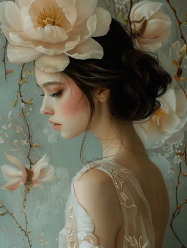 Take me to wonderland, modern portret in zachte tinten