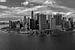 Skyline van Lower Manhattan van Davey Bogaard