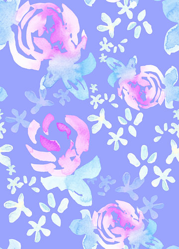 Dromerige blauwe bloemen